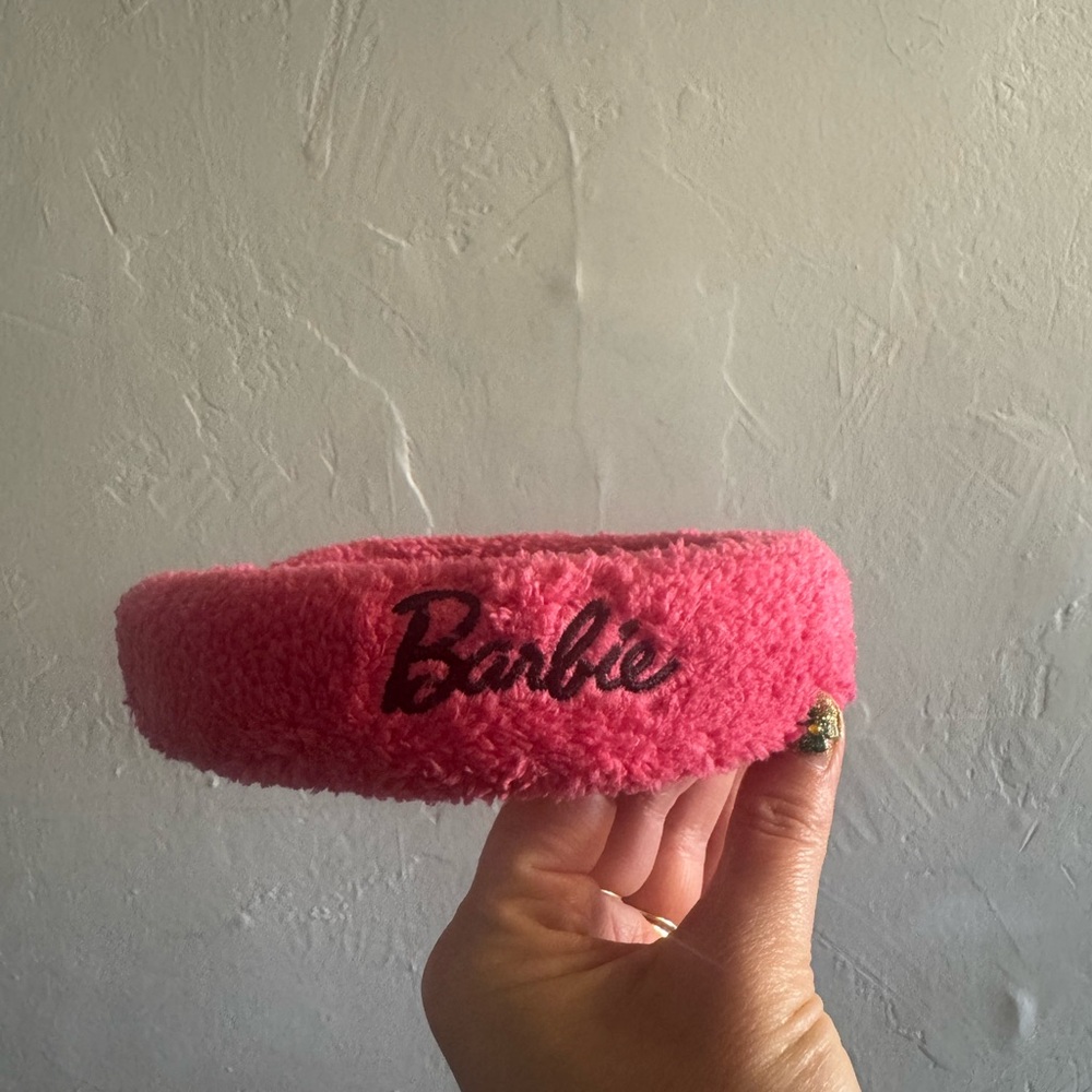 Barbie Pink Fuzzy Headband